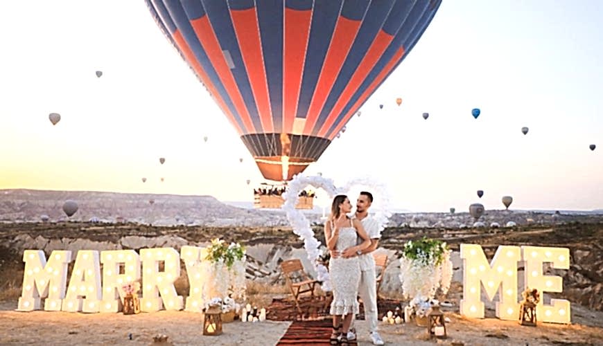 Kapadokya’nın Büyüsü: Unutulmaz Evlilik Teklifi Anıları